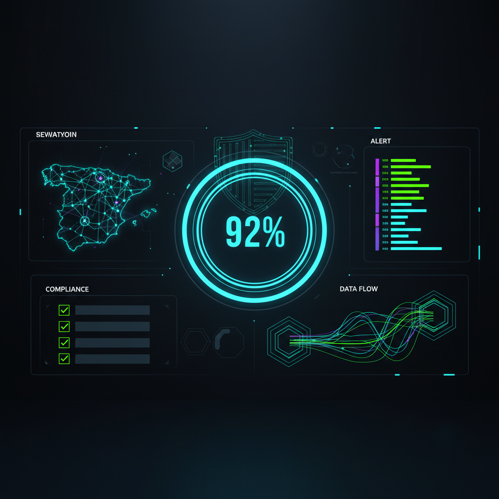 Arquitectura de seguridad para administración pública con flujos de datos protegidos